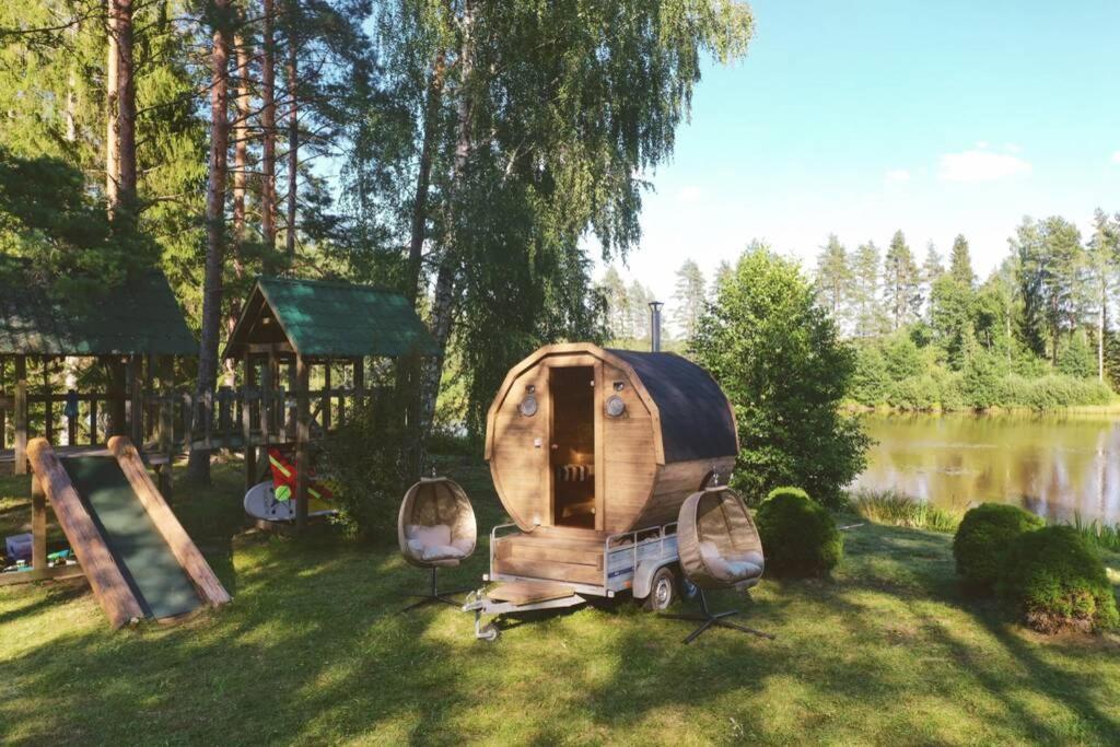 Dragon House In The Tree! Jacuzzi, Sauna ,Cinema,Heated Lici  Luaran gambar