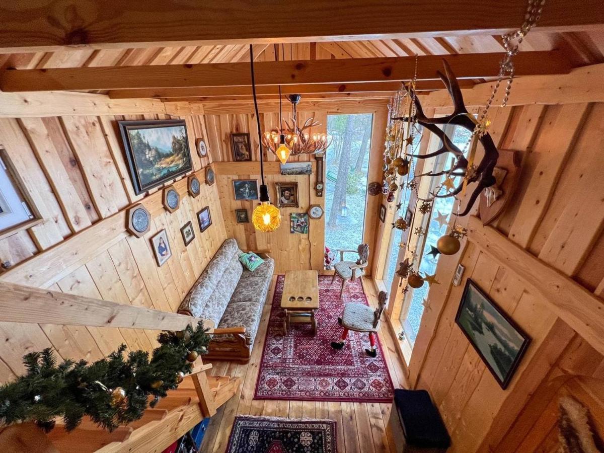Dragon House In The Tree! Jacuzzi, Sauna ,Cinema,Heated Lici  Luaran gambar